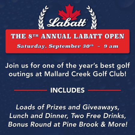 8th Annual Labatt Open Golf Outing